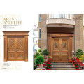 Hohe Qualität Luxus 100% reines Kupfer Villa Bronze Tür